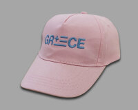CAP "Greece", Baseball Cap, pink, Children
